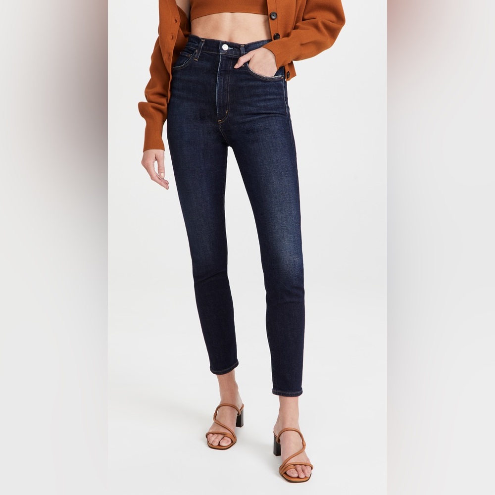AGOLDE Pinch Waist Ultra High Rise Skinny Jeans Ovation, 29